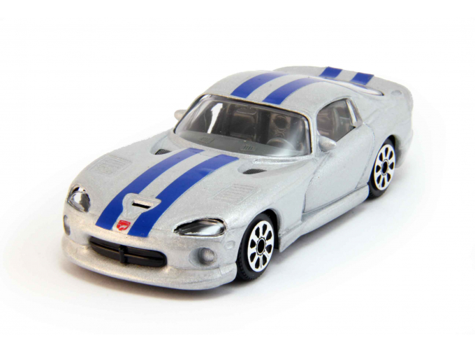 DODGE Viper GTS Coupe, silver / blue