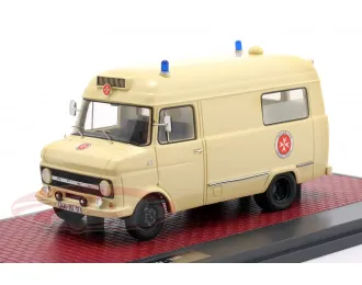 OPEL Blitz Ambulance "Johanniter Unfall-Hilfe" Aalen (1965), cream white
