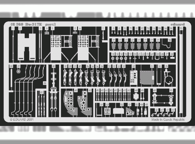 Фототравление Do 217E REV/MON