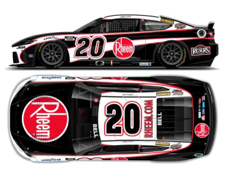 Toyota Camry XSE #20 Christopher Bell *Rheem* black/red/white 2025