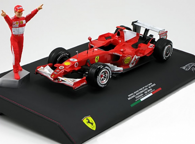 FERRARI 248 F1 MICHAEL SCHUMACHER WINNER MONZA GP - RETIREMENT ANNOUNCEMENT (10-SEPT-2006)