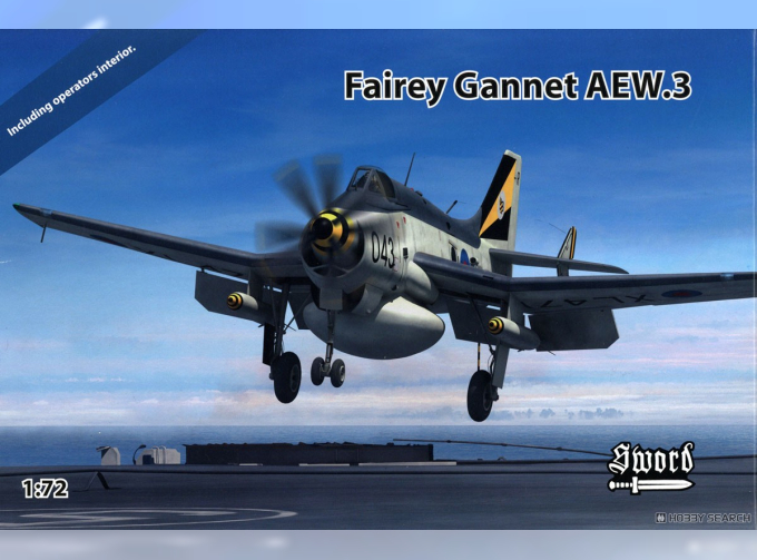 Сборная модель Fairey Gannet AEW.3 (включая салон оператора)