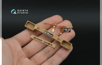 3D Декаль интерьера кабины КрАЗ-260 (Takom) (с 3D-печатными деталями)