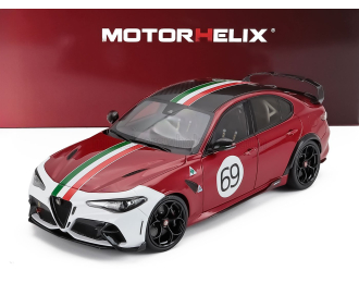 ALFA ROMEO Giulia Gtam №69 Racing (2021), Red White