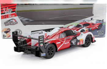 RC PORSCHE 963 9rd 4.6l Turbo V8 Team Porsche Penske Motorsport №6 Wec Champion Season (2024) Kevin Estre - Andre Lotterer - Laurens Vanthoor, Red White Black