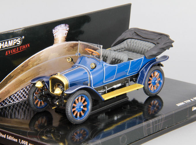 AUDI Typ A Phaeton (1910), blue