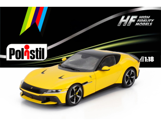 FERRARI 12cilindri (2024), Giallo Modena - Yellow