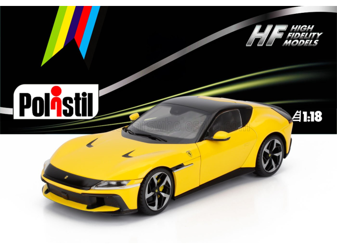 FERRARI 12cilindri (2024), Giallo Modena - Yellow