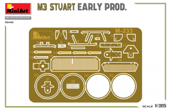 Сборная модель TANK M3 Stuart Military 1945