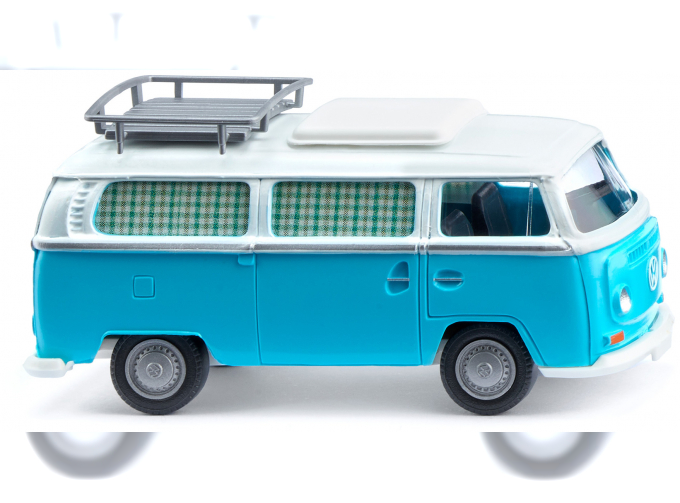 VOLKSWAGEN T2 Campingbus (1967), iceblue/white