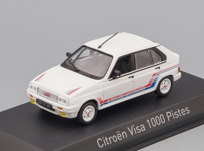 CITROEN Visa 1000 Pistes 1983 White/Blue/Red