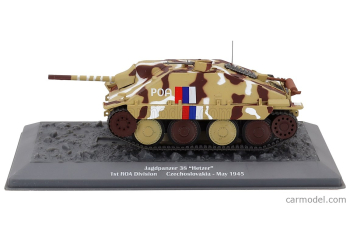 JAGDPANZER 38 HETZER 1ST ROA DIVISION CZECHOSLOVAKIA MAY 1945