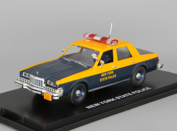 DODGE Diplomat - New York State Police (1985), blue / orange