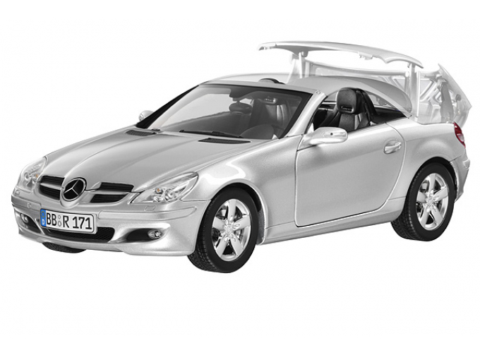 MERCEDES-BENZ SLK-Class Roadster Vario-roof R171 (2004), silver iridium