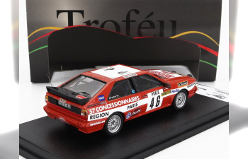 AUDI Quattro (night Version) №46 Rally Montecarlo (1982) Henry Cochin - Morin, Red White