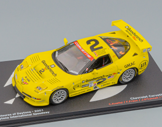 CHEVROLET Corvette C5-R, серия Passion de la Vitesse 42, yellow