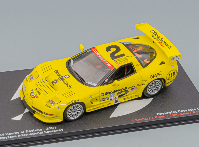 CHEVROLET Corvette C5-R, серия Passion de la Vitesse 42, yellow