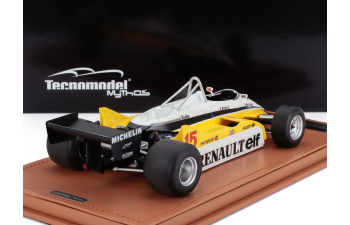 RENAULT F1 Re30b V6 Turbo Team Renault Elf №15 Winner Brazilian Gp (1982) Alain Prost, White Yellow Black
