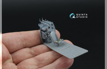 3D Декаль интерьера кабины Стрелка Fairey Barracuda (Trumpeter) (с 3D-печатными деталями)