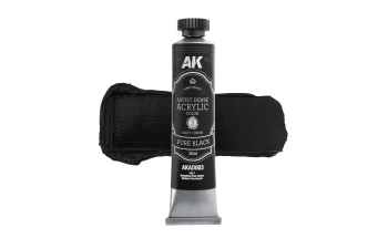 Набор акриловых красок ARTISTIC DENSE - Чёрно-белый / BLACK & WHITE SET – ARTISTIC DENSE ACRYLIC COLOR