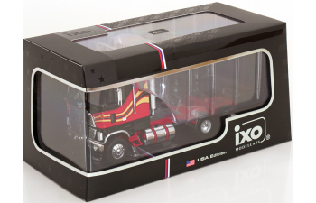 FORD CL 9000 Tractor Truck 3-Assi (1976), red