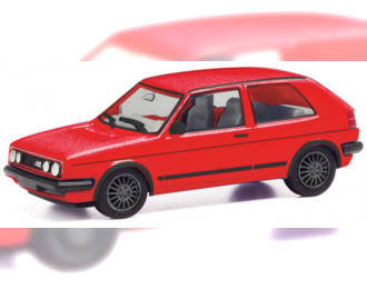 VOLKSWAGEN Golf GTi (Golf II), красный