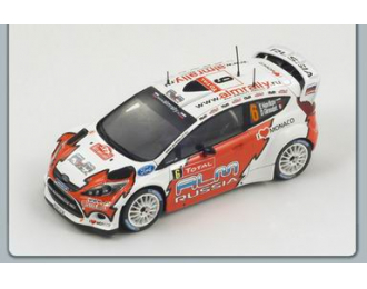 FORD Fiesta RS WRC 6 Monte Carlo 2012 E. Novikov – D. Giraudet, white