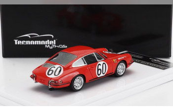 PORSCHE 901 911 S Team P.Farjon №60 24h Le Mans (1967) A.Wicky - P.Farjon, Red