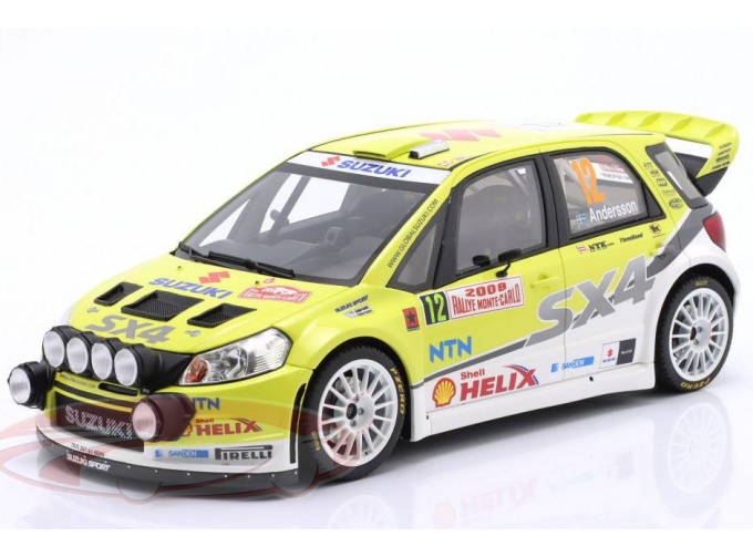 SUZUKI SX4 WRC (night version) №12 Rally Monte Carlo P-G. Andersson / J. Andersson  (2008)
