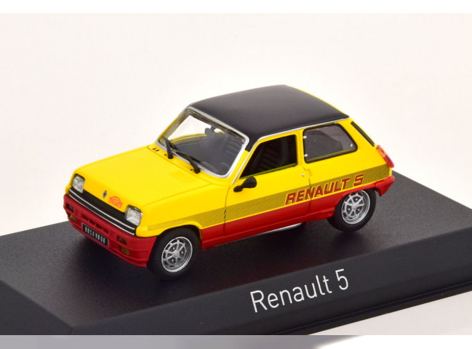 RENAULT 5 TS Monte Carlo (1978), yellow red black