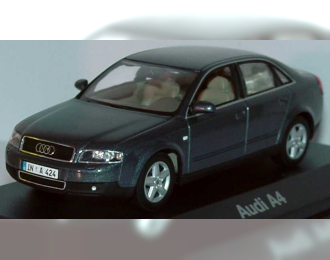 AUDI A4 3.0 quattro B6 (2000), темно-серый металлик