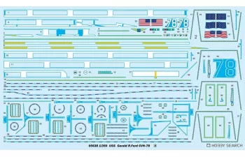 Сборная модель Военный корабль США "Джеральд Р. Форд" CVN-78