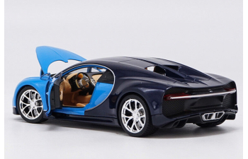 BUGATTI Chiron 2016 Blue / Light Blue