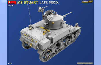 Сборная модель M3 Stuart - Military - Wwii 1945