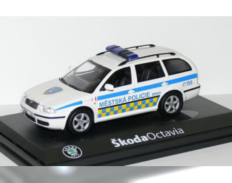 SKODA Octavia Combi Tour 2002 Mestska policie Brno, white