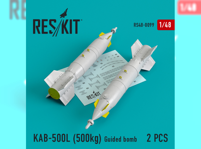 KAB-500L (500kg) Guided boMERCEDES-BENZ (2 pcs) (Su-24/30/34, MiG-27, MiG-29SMT, YAK-130)