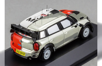 Mini John Cooper Works WRC Nurnberg Toy Fair 2012, red / chrome