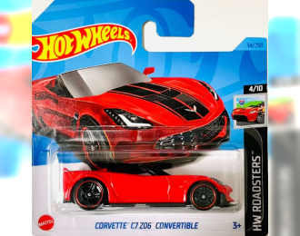 CHEVROLET Corvette C7 ZO6 Convertible, red