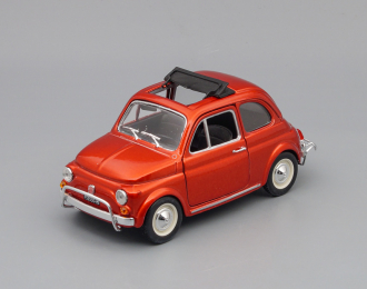 FIAT 500, orange metallic