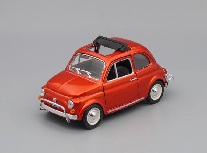 FIAT 500, orange metallic