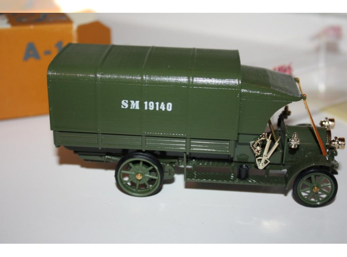 FIAT Autocarro Militare 18 BL (1914), military green