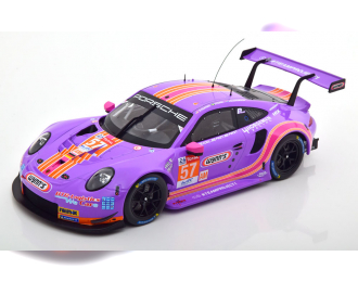 PORSCHE 911 RSR (2020),purple orange