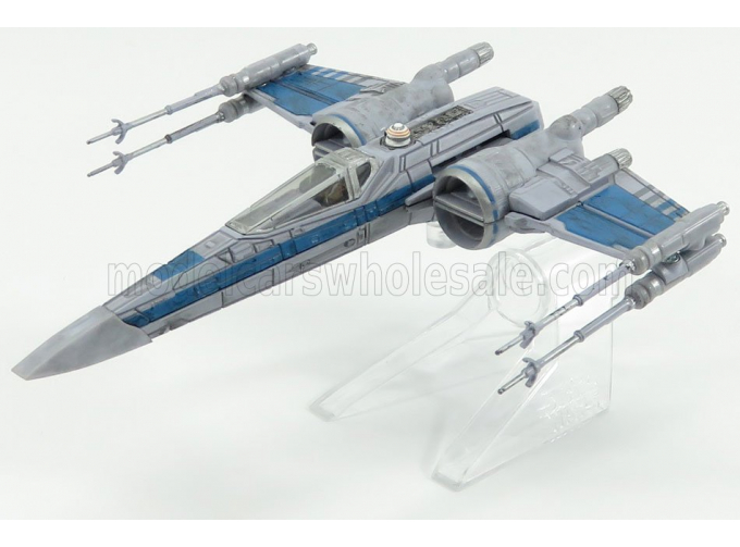 STAR WARS X-wing Fighter Resistance - The Force Awakens - Il Risveglio Della Forza Episodio Vii, Silver Blue