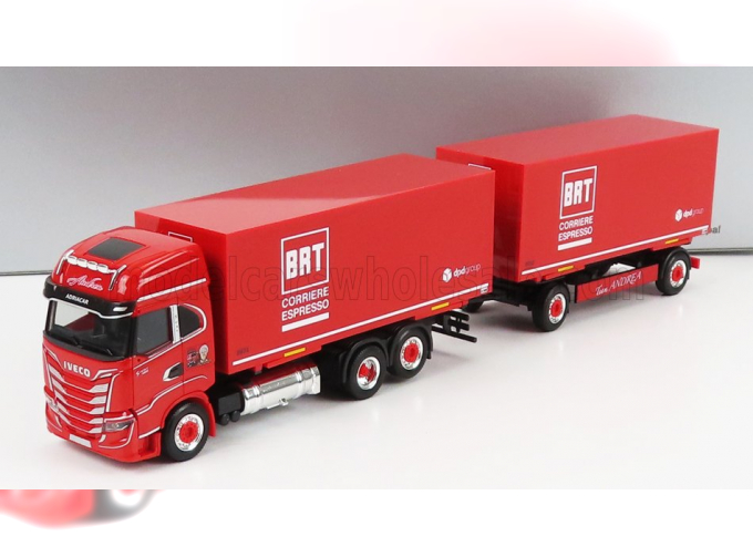 IVECO FIAT S-way Truck Brt Corriere Espresso (2022), Red