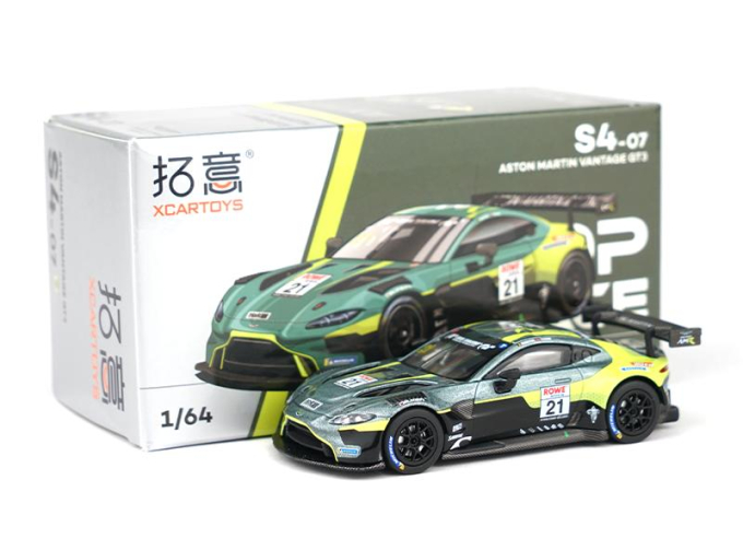 ASTON MARTIN Vintage GT3 #21 Nurburgring 24 hr 2022, green