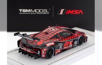 McLAREN 720s Gt3 Evo 4.0l Turbo V8 Team Pfaff Motorsport №9 Imsa Chevrolet Grand Prix (2024) Oliver Jarvis - Marvin Kirchhofer, Red Black