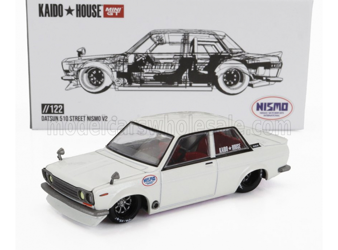 DATSUN 510 Street Nismo V2 (1969), White