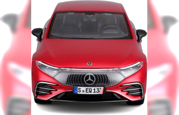 Сборная модель MERCEDES-BENZ EQS by Mercedes-EQ (2022), red