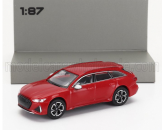 AUDI A6 Rs6 Avant Sw Station Wagon (2019), Red