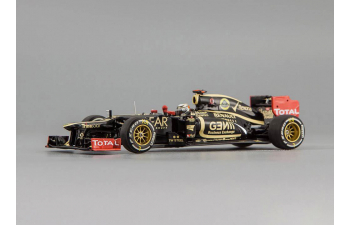 Lotus F1 Team Lotus Renault E20 Kimi Raikkonen Winner Abu Dhabi GP (2012), black / gold 